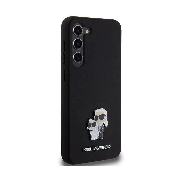 Karl Lagerfel Samsung Galaxy S23+ - juodas Silikoninis