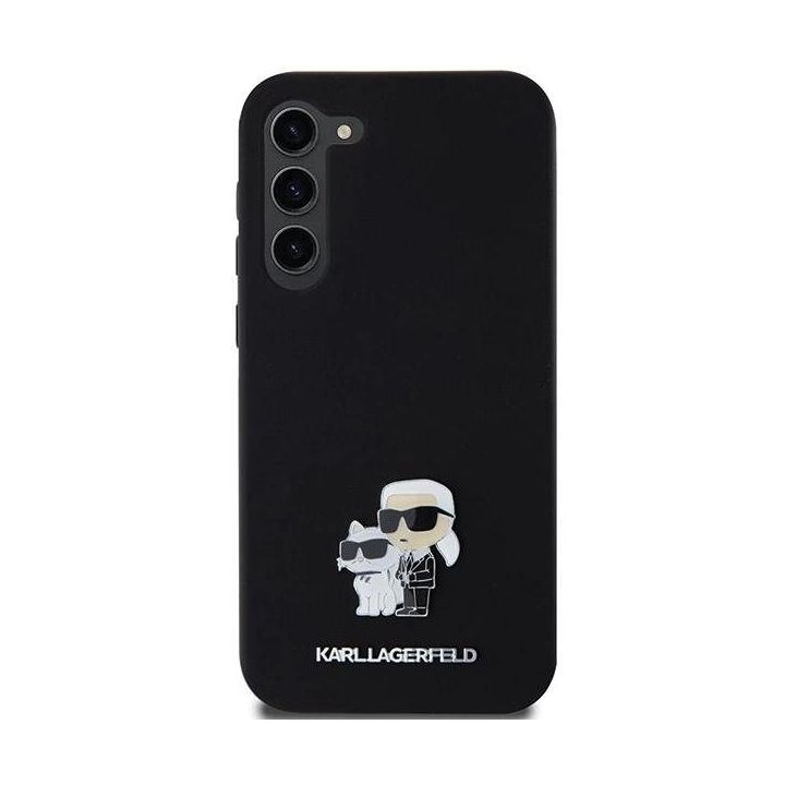Karl Lagerfel Samsung Galaxy S23+ - juodas Silikoninis