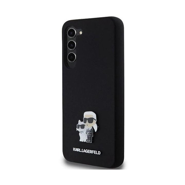 Karl Lagerfel Samsung Galaxy S23+ - juodas Silikoninis
