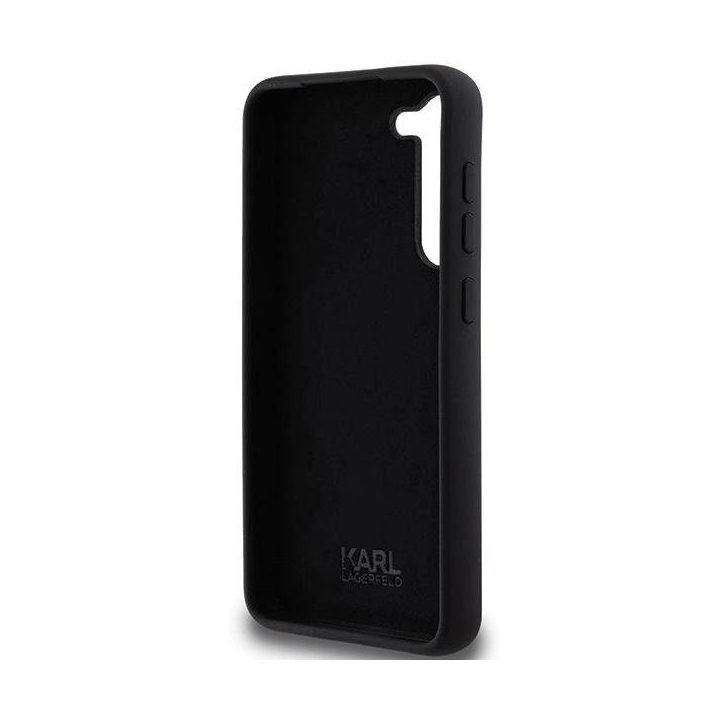Karl Lagerfel Samsung Galaxy S23+ - juodas Silikoninis