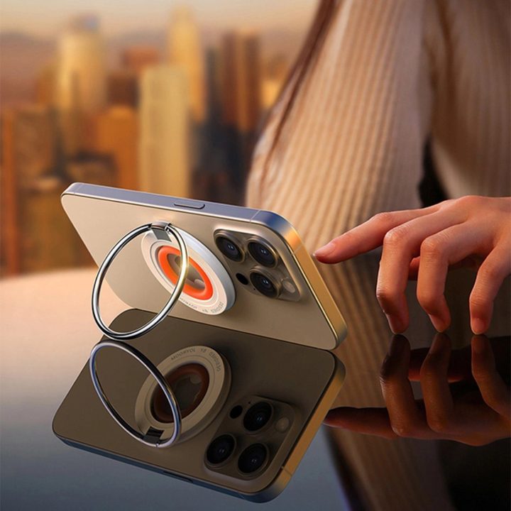 magnetinis telefono laikiklis JR-ZS383 MagSafe - oranžinis