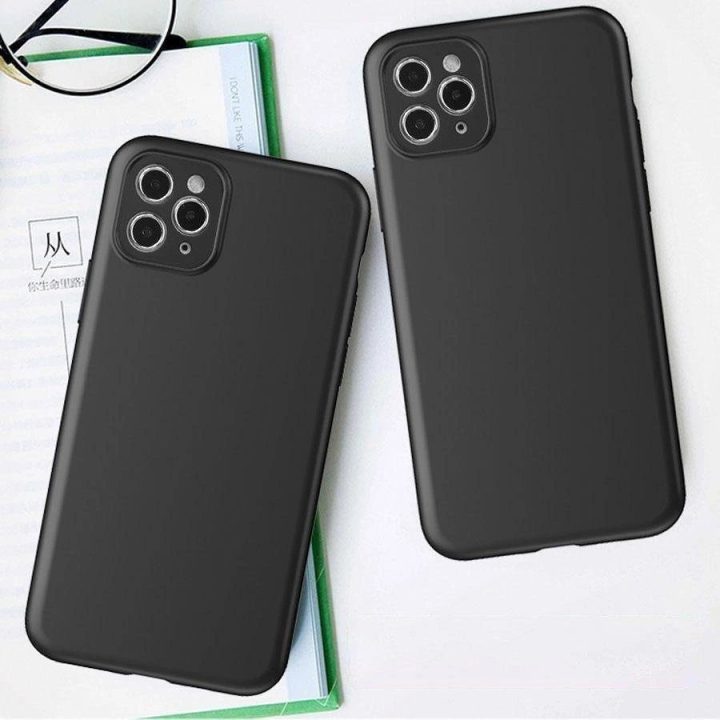 Minkštas dėklas Motorola Moto G53 plonas silikoninis dangtelis juodas