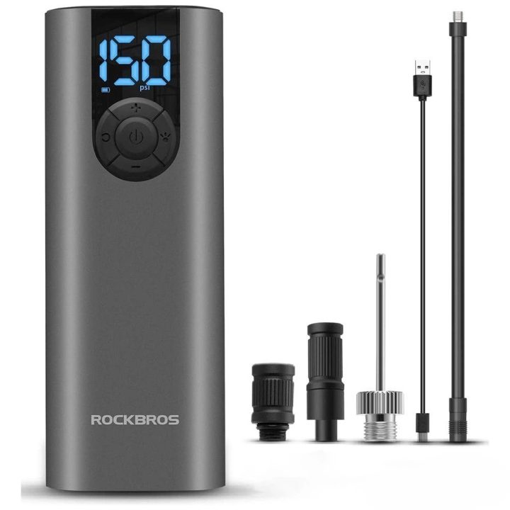 elektrinė dviračių pompa - juoda Rockbros 42720001001