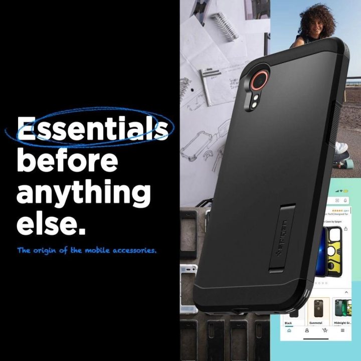 Samsung Galaxy XCover 7 dėklas - juodas