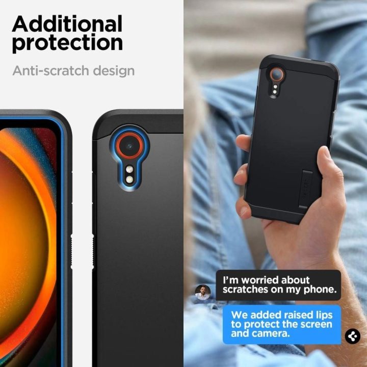 Samsung Galaxy XCover 7 dėklas - juodas