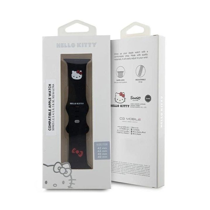 Dirželis Apple Watch 42/44/45/49 mm - Juodas