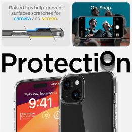 Apsauginis dėklas IPHONE 15 PLUS KRIŠTOLO SKAIDRUMO