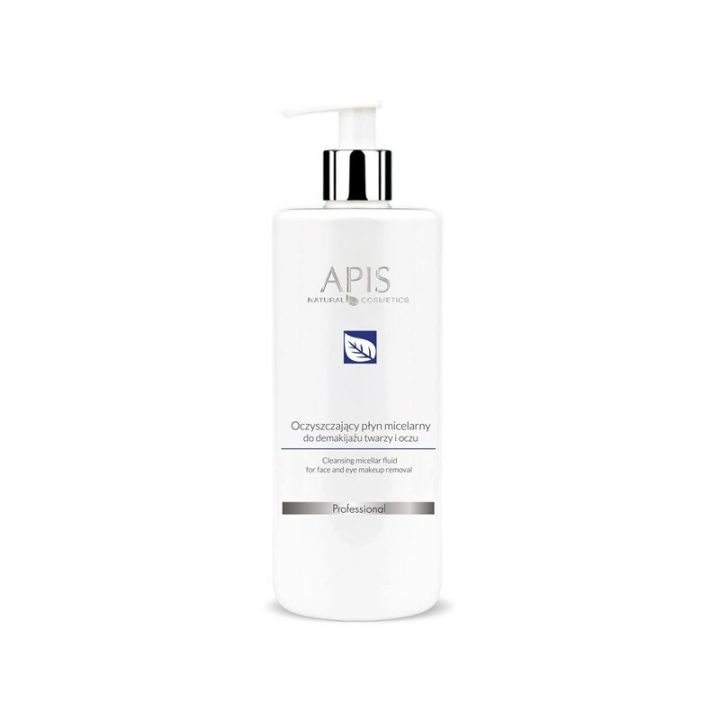 Apis valomasis micelinis skystis veidui ir akims nuo makiažo nuvalyti 500 ml