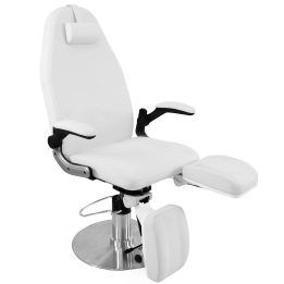 Azzurro 713A hidraulinė podiatrijos kėdė balta
