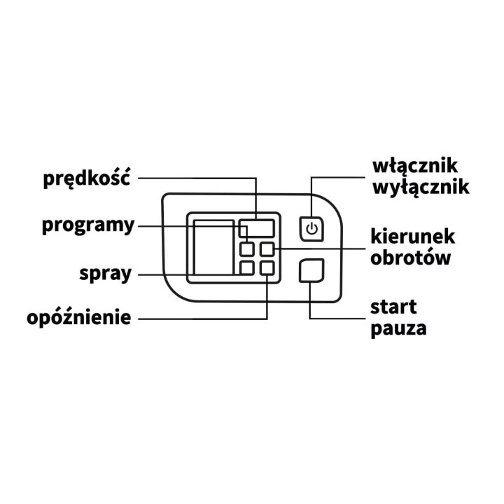 Frezarka Yoshida pro-spray LCD
