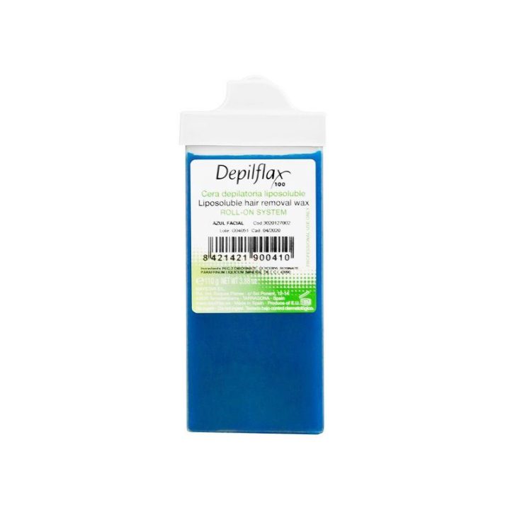 DEPILFLAX AZULEN veido depiliacijos vaško ritinėlis 110g