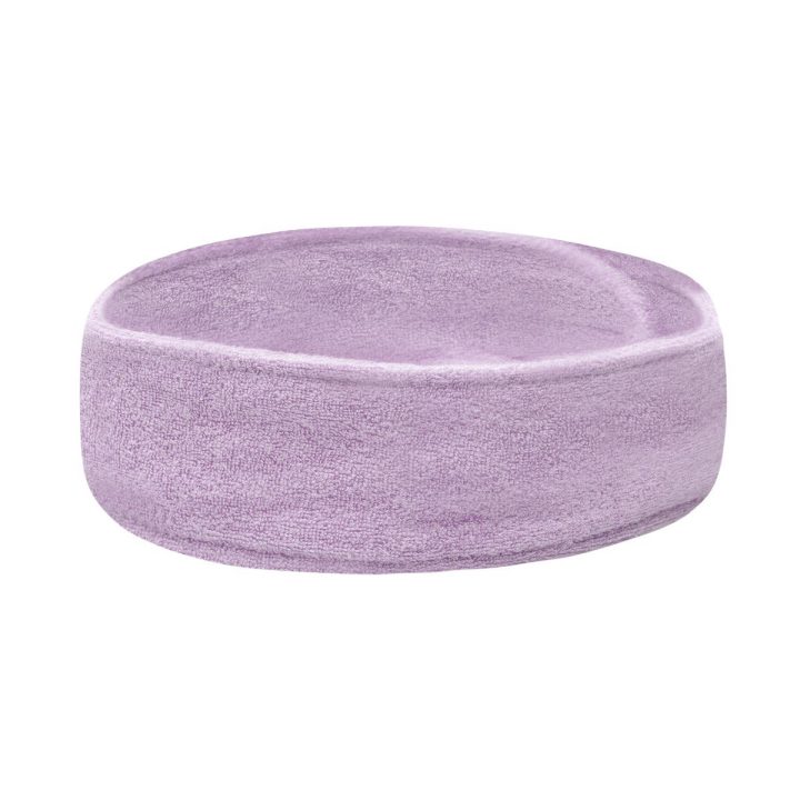 Frotinio audinio galvos juosta violetinės spalvos