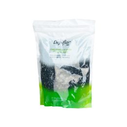 Depilflax 100 lankstus žemos lydymosi temperatūros depiliacijos vaškas pearl negra Juodos spalvos 1000 g