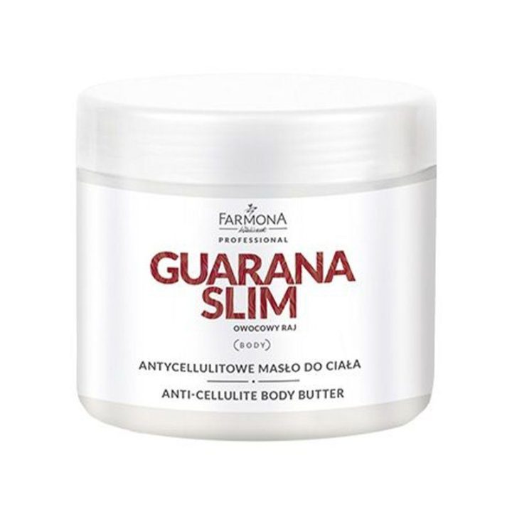 Farmona guarana slim anticeliulitinis kūno sviestas 500 ml