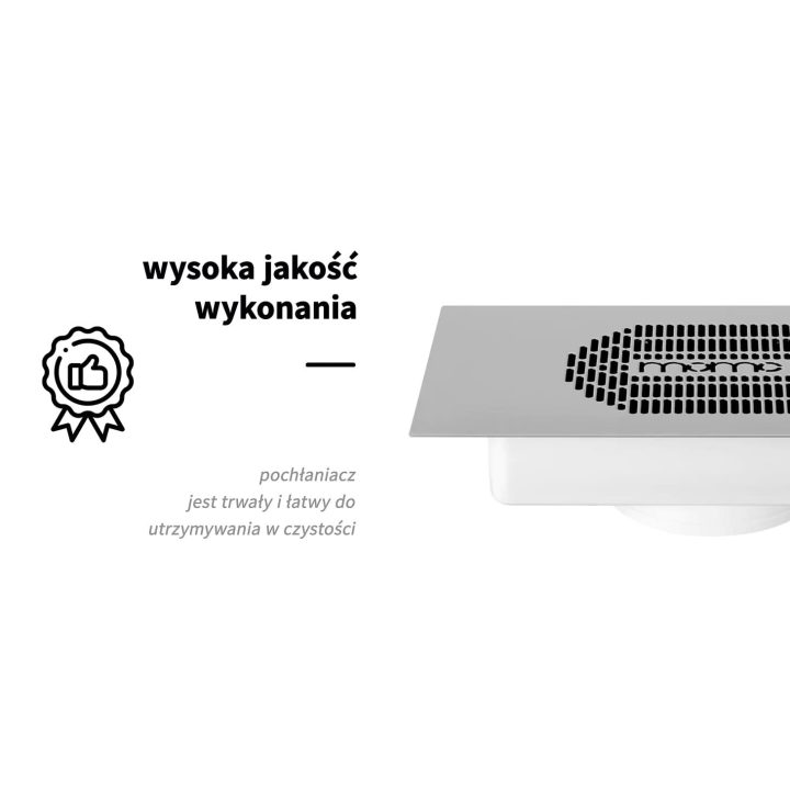 Įleidžiamas dulkių sugėriklis Momo S-41 chromas