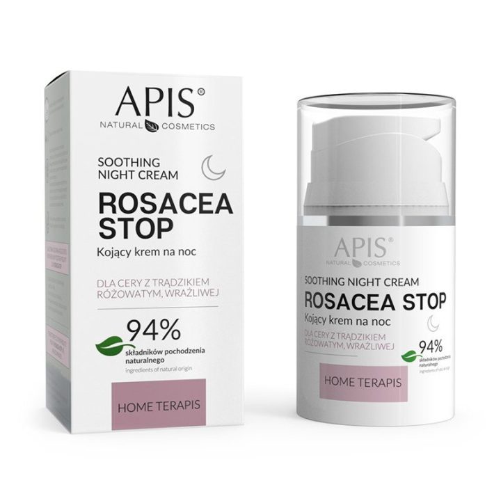 Apis rosacea- stop home therapy raminamasis naktinis kremas 50 ml
