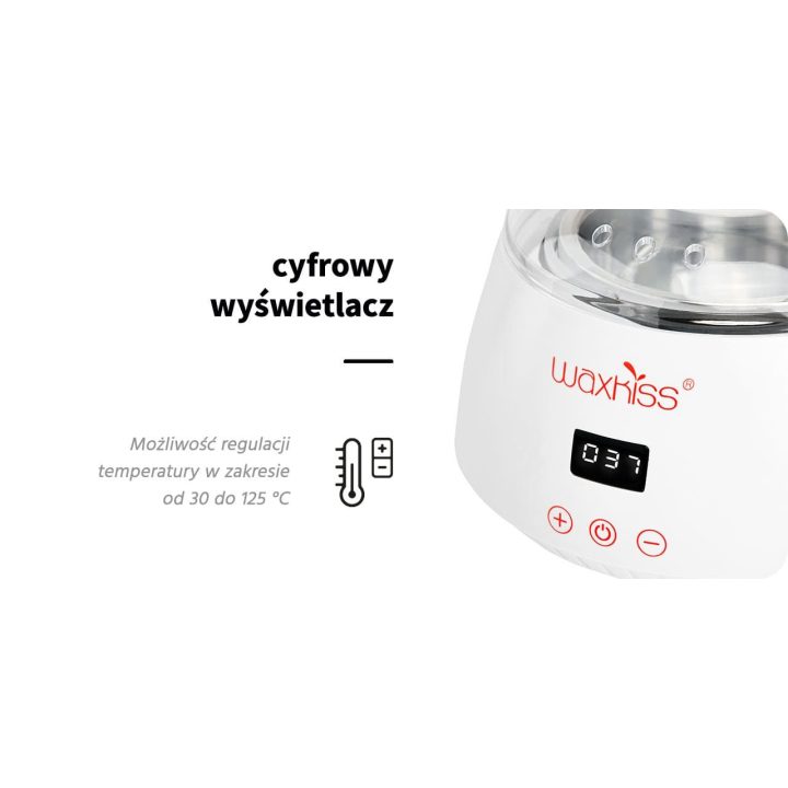 Vaškinis šildytuvas FHC-E 2052 500 ml 100 W baltos spalvos