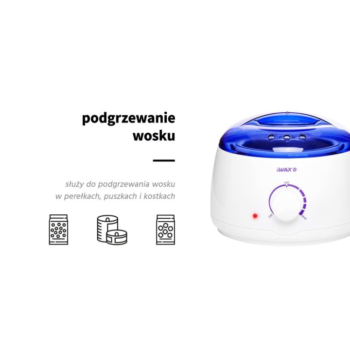 Vaško šildytuvas iWAX 100 baltas