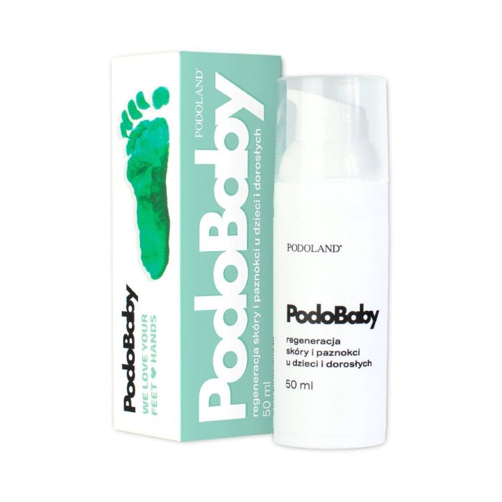 Podoland preparatas PodoBaby vaikų ir suaugusiųjų odos ir nagų regeneracija 50ml