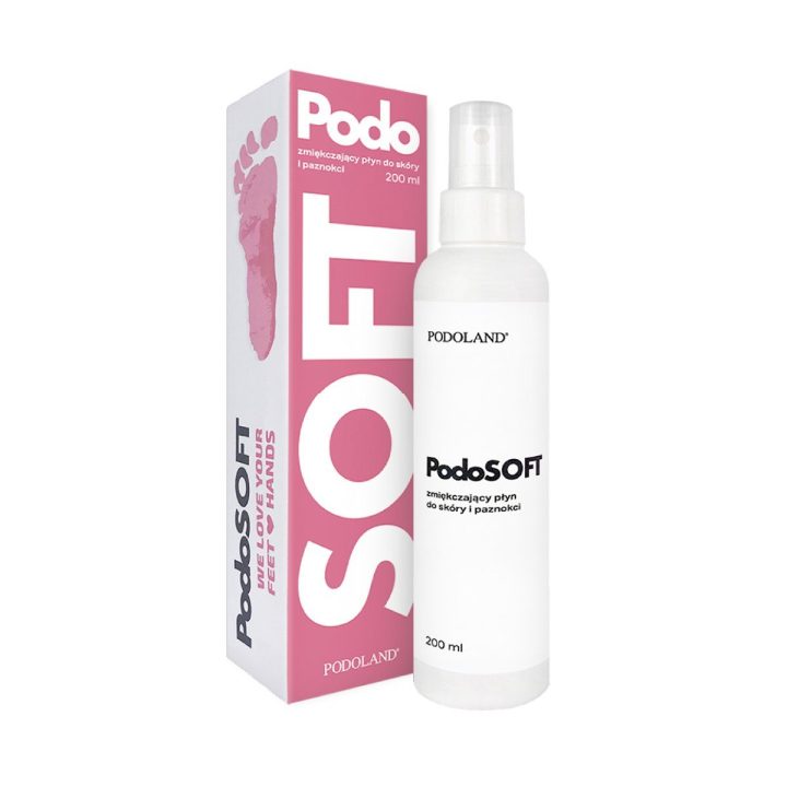 Podoland PodoSoft minkštinamasis skystis odai ir nagams 200ml
