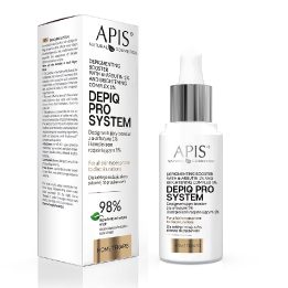 APIS DEPIQ PRO SISTEMA Depigmentacijos stiprintuvas su α-arbutinu 1 % ir šviesinimo kompleksu 1 % 30 ml