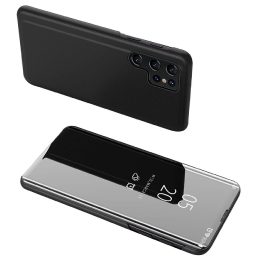 dėklas Samsung A05s su atvartu - juodas