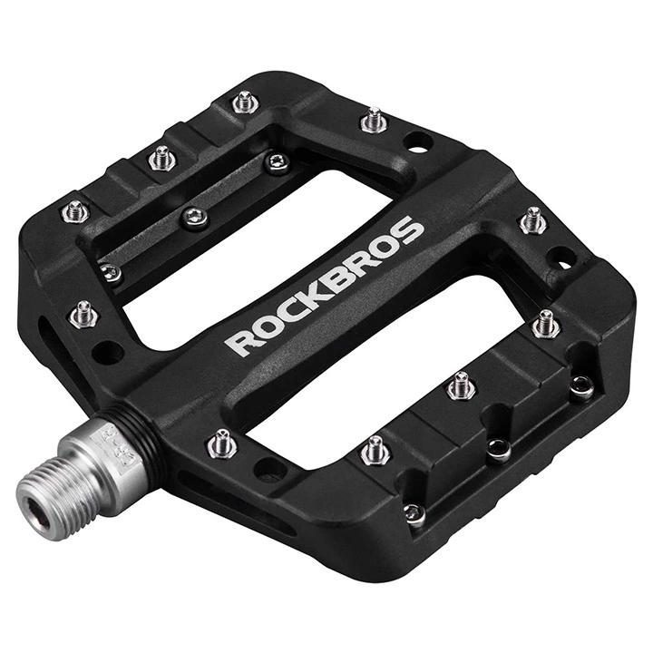 Rockbros 2017-12CBK nailoninių dviračių pedalų rinkinys - juodas