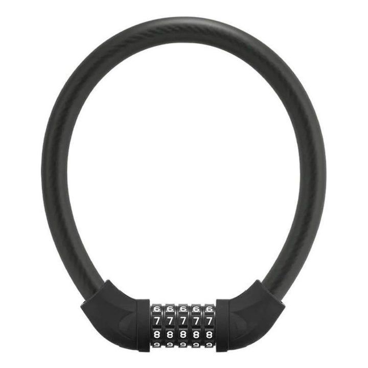 Rockbros RKS570-BK dviračio spyna su kombinacija - juoda