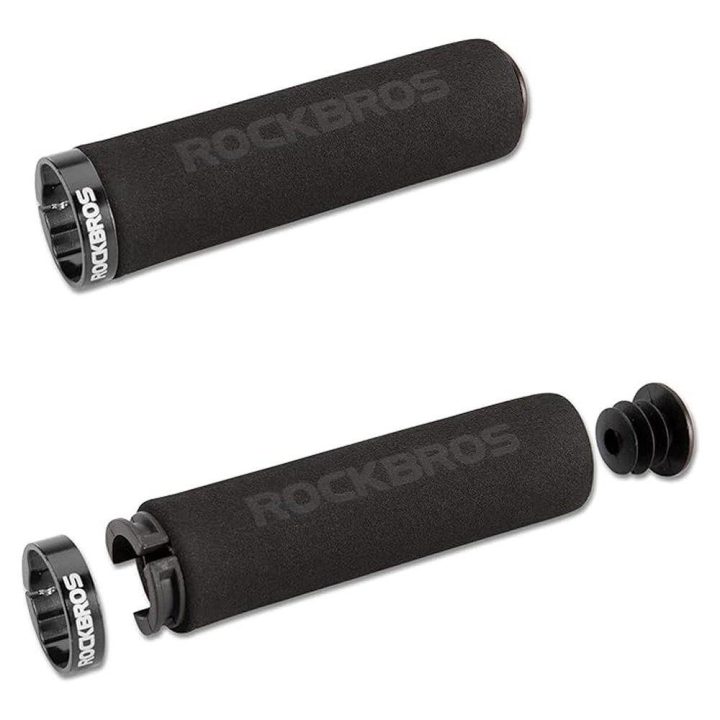 Rockbros BT1001BKBK kempininės dviračio vairo rankenos - juodos spalvos