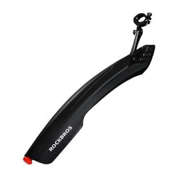 Rockbros DNB8001 purvasargis su raudonu LED žibintu - juodas