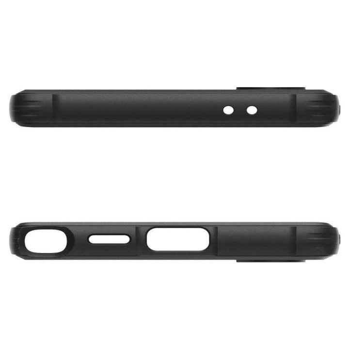 Spigen Rugged Armor dėklas, skirtas Samsung Galaxy S24 Ultra - matinės juodos spalvos