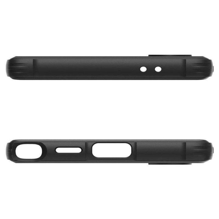 Spigen Rugged Armor dėklas, skirtas Samsung Galaxy S24 Ultra - matinės juodos spalvos