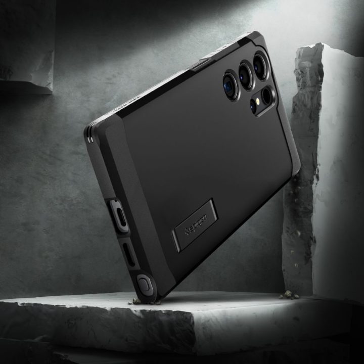 Spigen Tough Armor dėklas Samsung Galaxy S24 Ultra - juodas