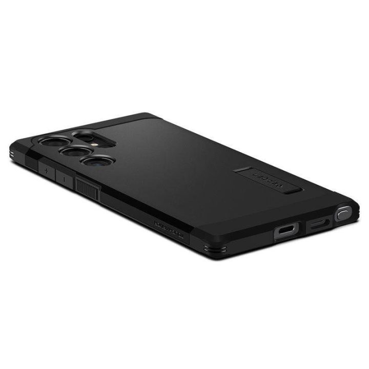Spigen Tough Armor dėklas Samsung Galaxy S24 Ultra - juodas