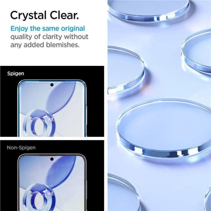 Spigen Glas.tR EZ Fit grūdintas stiklas Samsung Galaxy S24+ - 2 vnt.