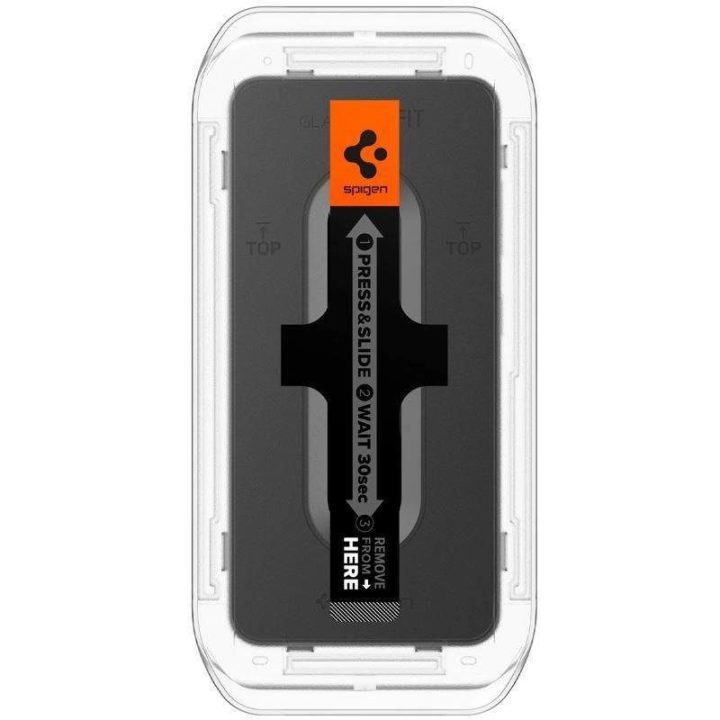Spigen Glas.tR EZ Fit grūdintas stiklas Samsung Galaxy S24+ - 2 vnt.