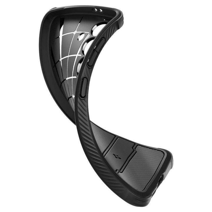 Spigen Rugged Armor dėklas Samsung Galaxy S24 - matinis juodas