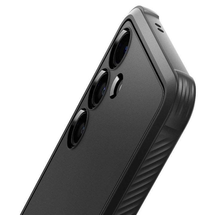 Spigen Rugged Armor dėklas Samsung Galaxy S24 - matinis juodas