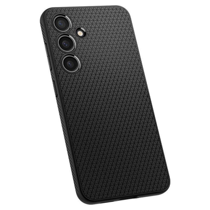 Spigen Liquid Air dėklas Samsung Galaxy S24 - matinės juodos spalvos