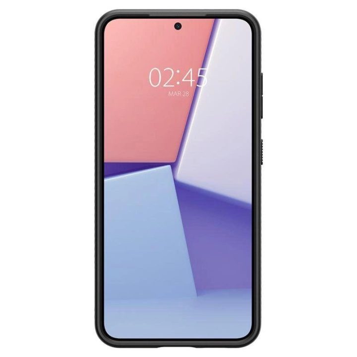 Spigen Liquid Air dėklas Samsung Galaxy S24 - matinės juodos spalvos