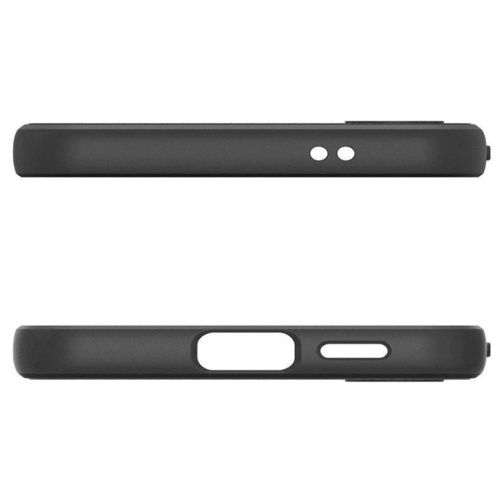 Spigen Liquid Air dėklas Samsung Galaxy S24 - matinės juodos spalvos