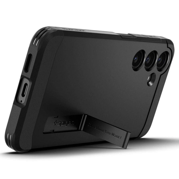 Spigen Tough Armor dėklas Samsung Galaxy S24 - juodas