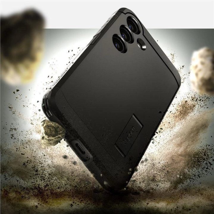 Spigen Tough Armor dėklas Samsung Galaxy S24 - juodas