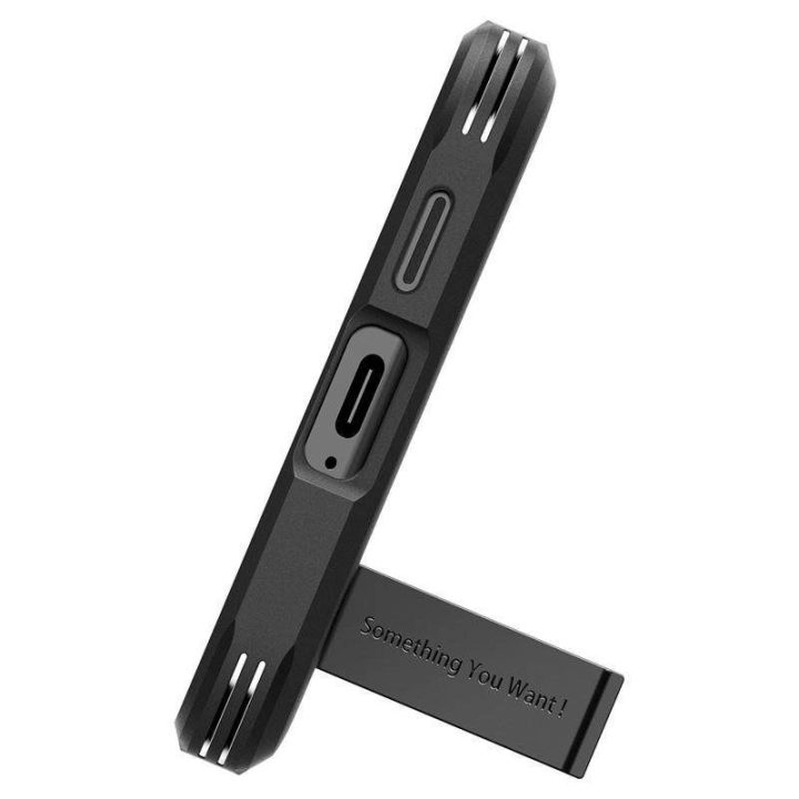 Spigen Tough Armor dėklas Samsung Galaxy S24 - juodas