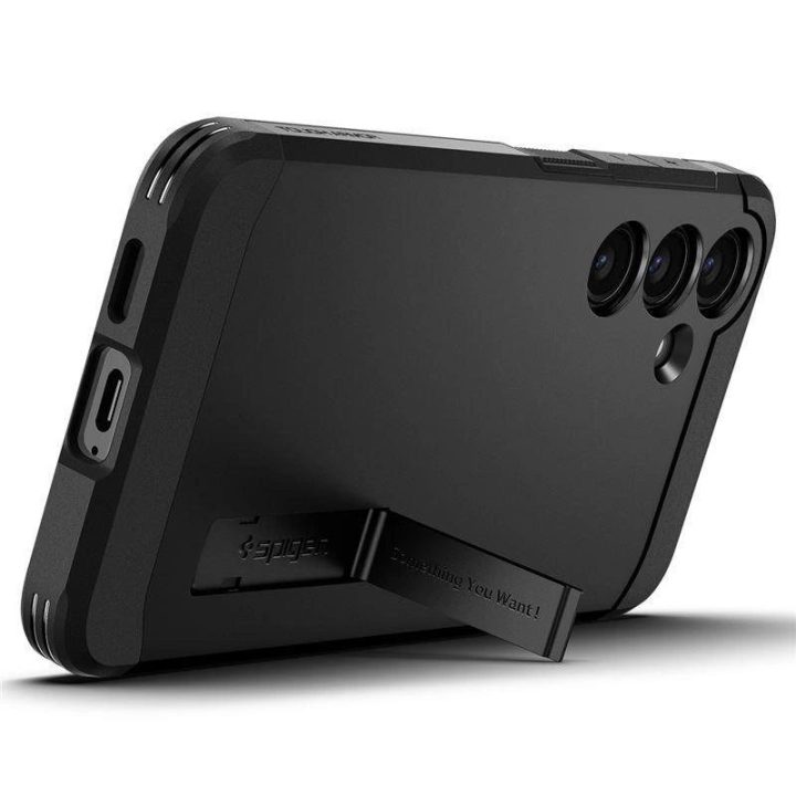 Spigen Tough Armor dėklas Samsung Galaxy S24 - juodas
