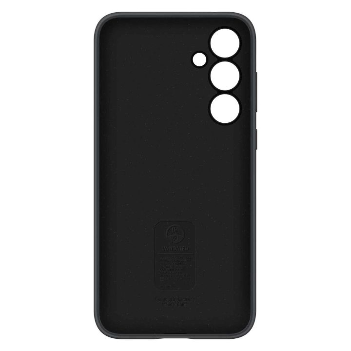 Samsung silikoninis dėklas EF-PA356TBEGWWWW, skirtas Samsung Galaxy A35 - juodas