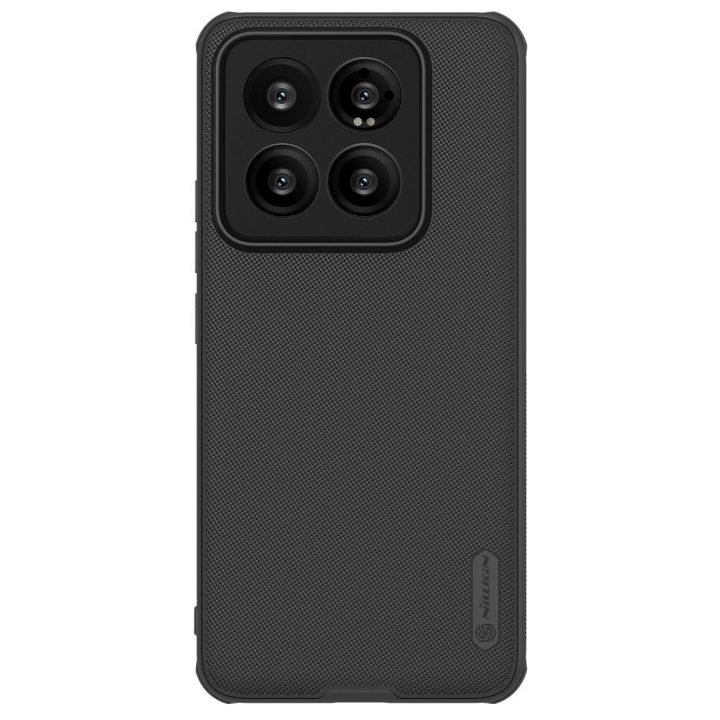 Nillkin Super Frosted Shield Pro magnetinis dėklas, skirtas Xiaomi 14 Pro - juodas