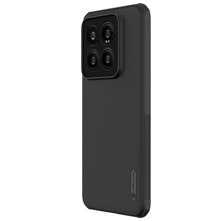 Nillkin Super Frosted Shield Pro magnetinis dėklas, skirtas Xiaomi 14 Pro - juodas
