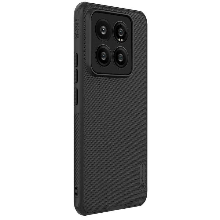 Nillkin Super Frosted Shield Pro magnetinis dėklas, skirtas Xiaomi 14 Pro - juodas