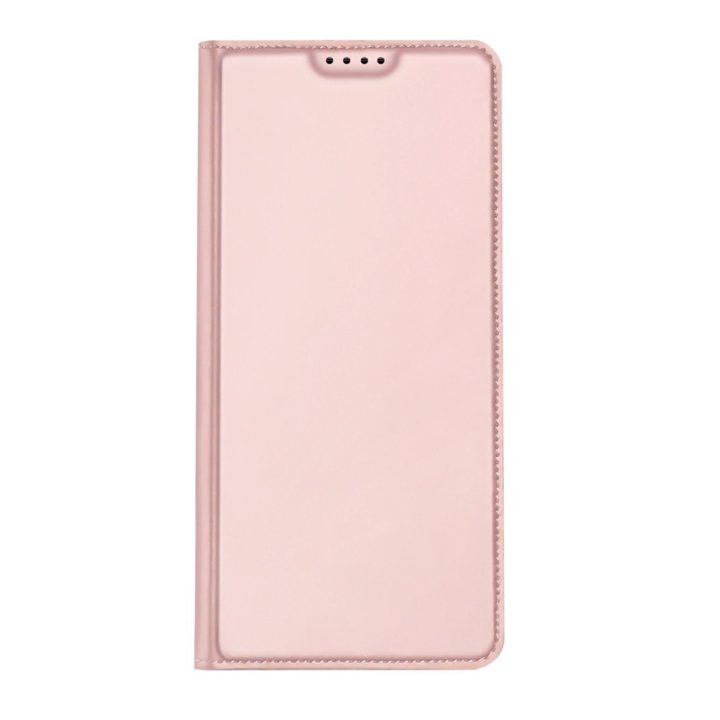 dėklas su atvartu ir kortelių lizdu, skirtas Xiaomi Redmi Note 13 5G - rožinis
